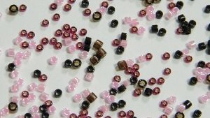 Sample of delica beads