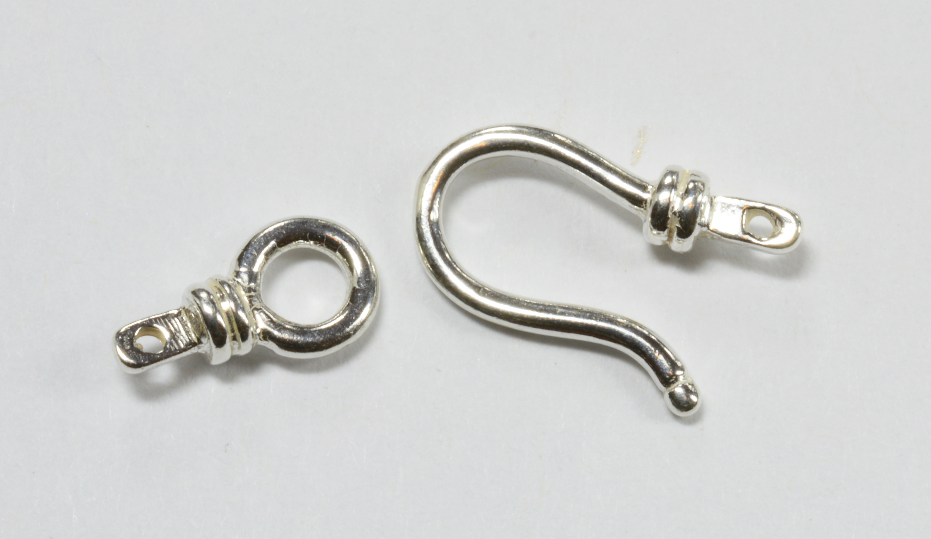Hook & Eye Clasp for Necklace or Bracelet Add-on