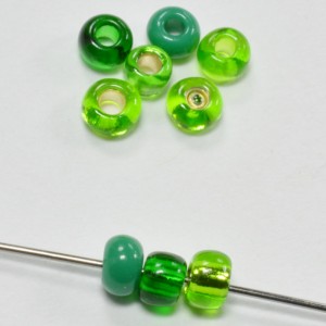 how do I choose seed beads? Looking at bead finishes