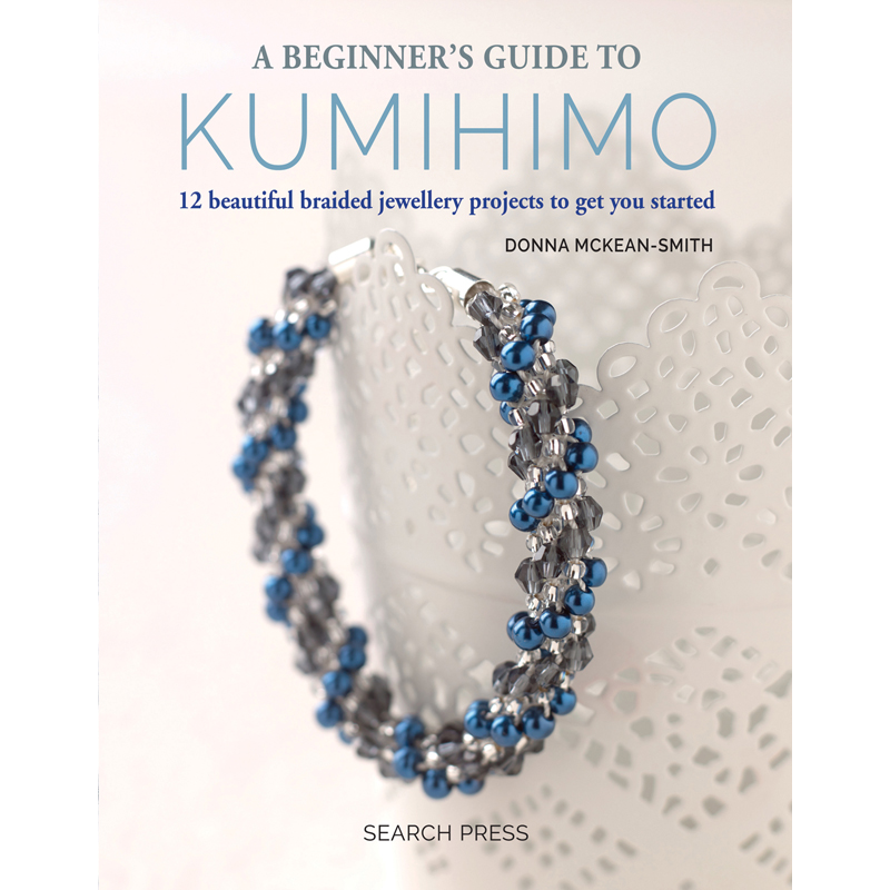 10 Kumihimo Patterns to Braid: Kumihimo Bracelet & Necklace Patterns with  Shaped Beads eBook, Beading, Books, Pattern Collections