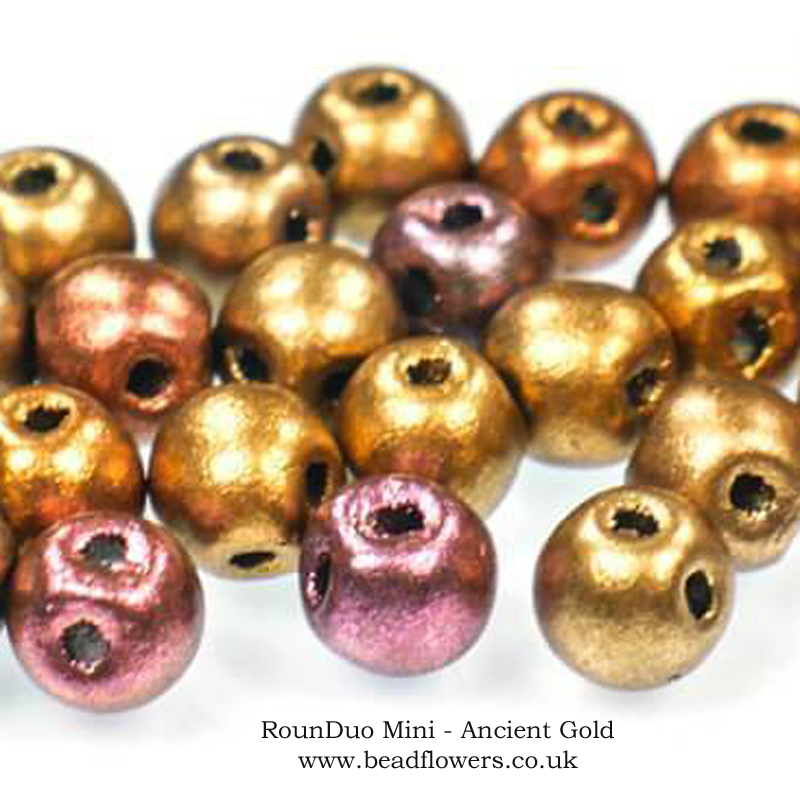 RounDuo Mini Beads, Katie Dean, Beadflowers