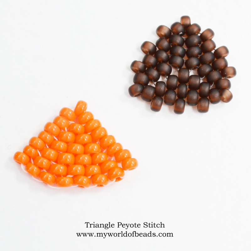 Triangle Peyote stitch: your complete how-to guide, Katie Dean, My World of Beads