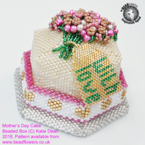 Mother's Day beaded box pattern, Katie Dean