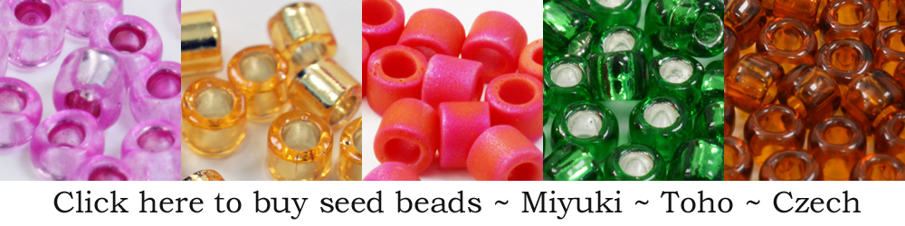 Buy seed beads: Miyuki delica, Miyuki round, Toho round, Czech seed beads