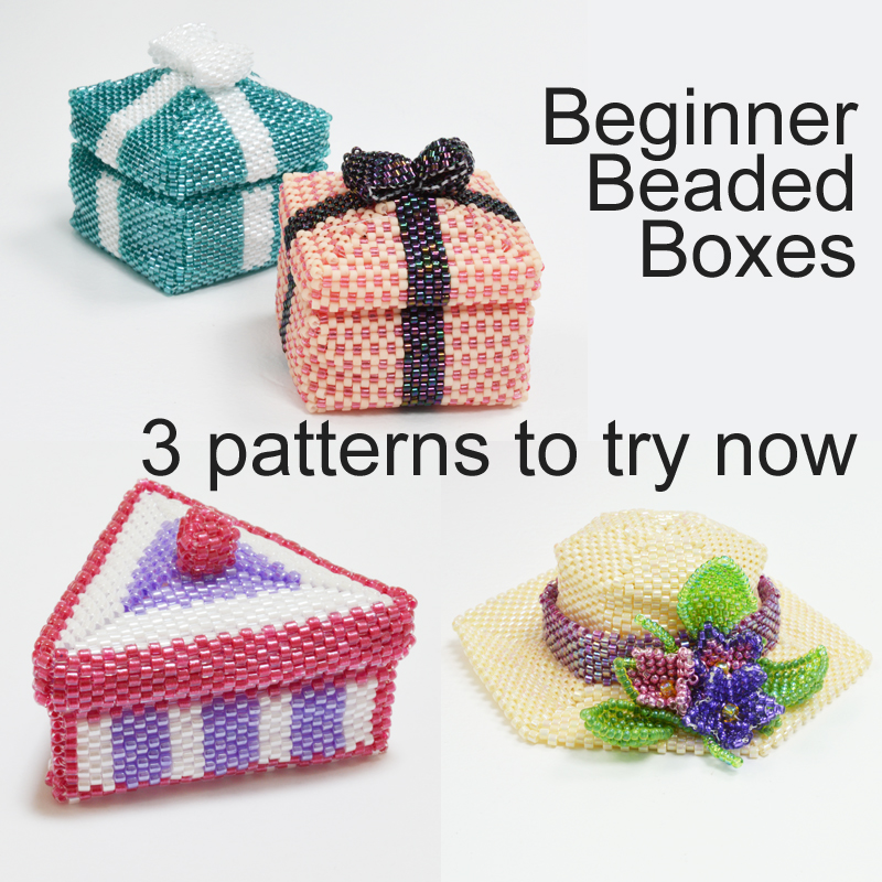 Beginner Beaded Boxes: 3 Projects to get you started - My World of Beads