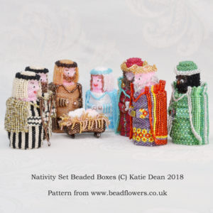 Beading pattern for a Nativity set, Katie Dean, Beadflowers