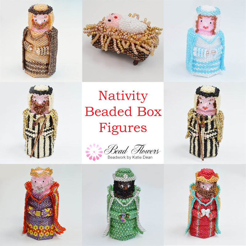 Beading pattern for a Nativity set, Katie Dean, Beadflowers