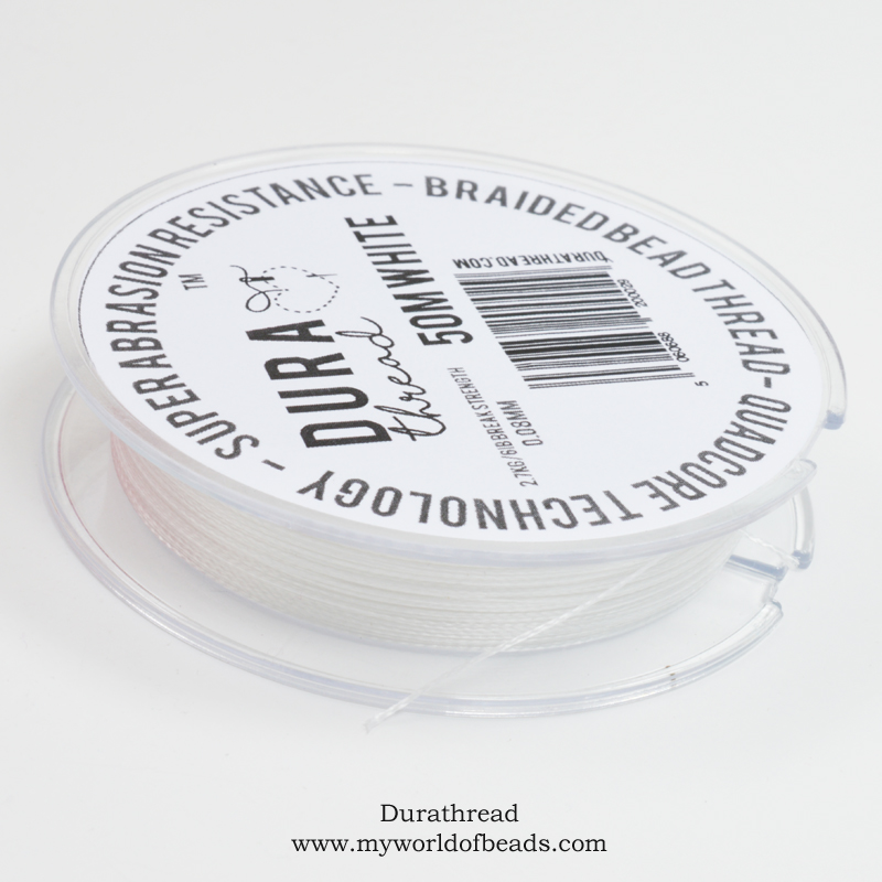 Durathread beading thread reviewed, Katie Dean, My World of Beads. How to choose beading thread