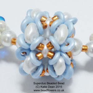 Superduo beaded beads, Katie Dean, What is PRAW?