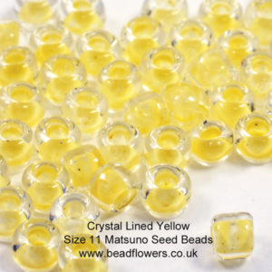 Size 11 seed beads, ideal for all French beading patterns