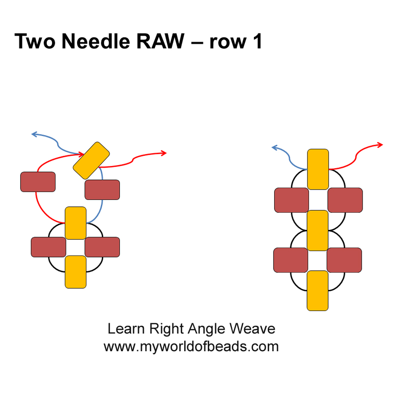 Weave Needle for Beaded Rows