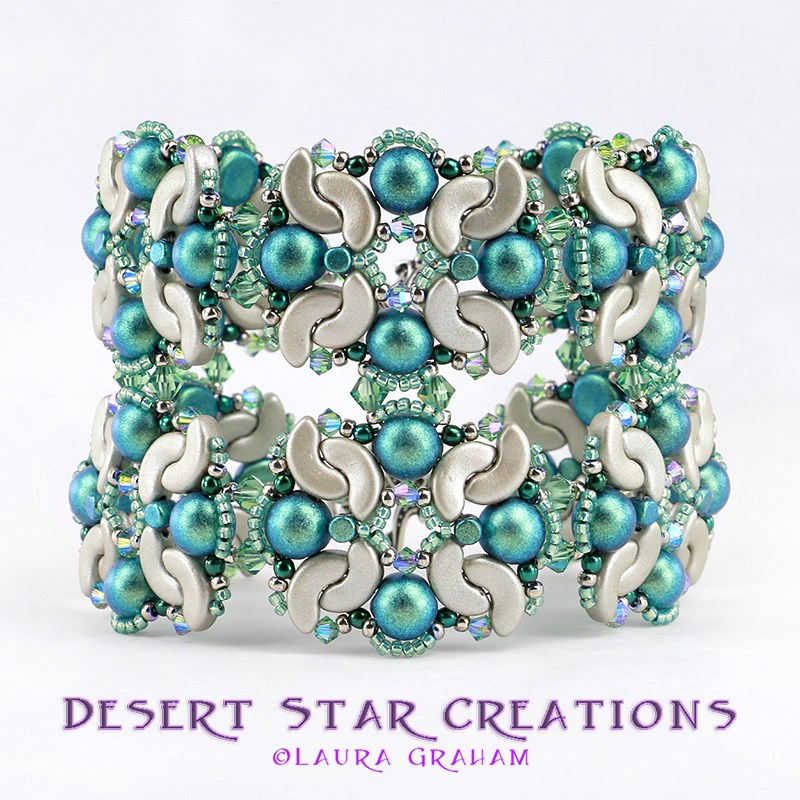 Laura Graham beading designs, interview on My World of Beads