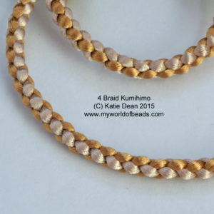 Four braid Kumihimo projects, Katie Dean, My Worldof beads