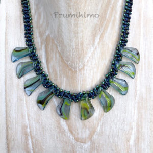 Kumihimo necklace by Pru Mcrae, interviewed by Katie Dean, My World of Beads
