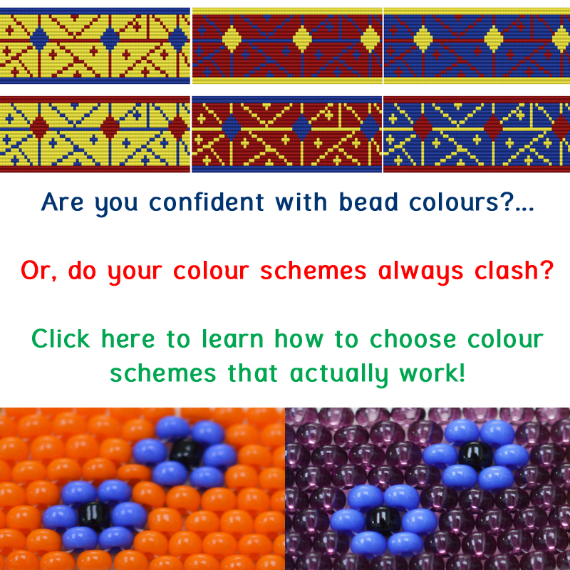 How to choose bead colours, Katie Dean, My World of Beads