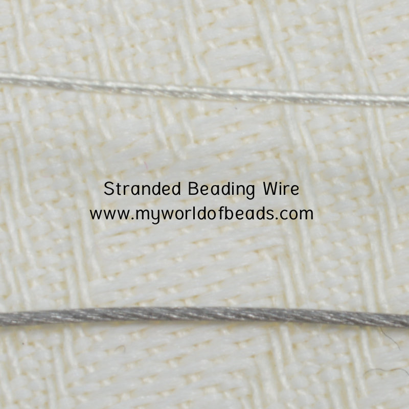 Stranded beading wire, Katie Dean, My World of Beads
