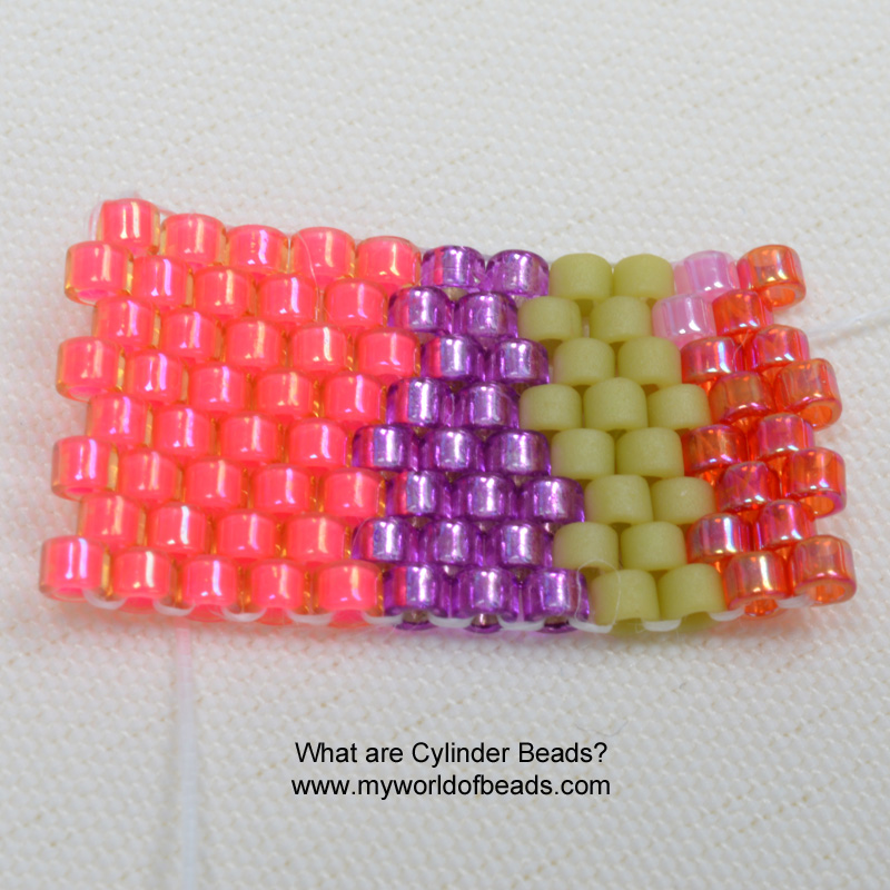 What are cylinder beads? Katie Dean, My World of Beads