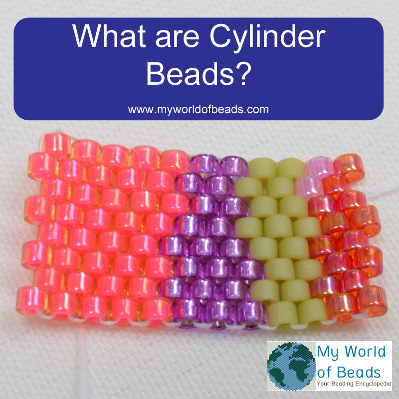 25 x Cylinder Beads with Grooved Effect Edge 5mm 02116  Craft/Jewellery Making 