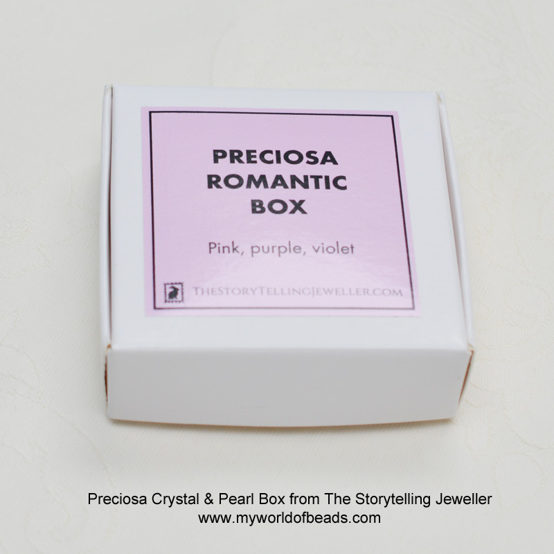 Preciosa crystal and pearl box, The Storytelling Jewellery, Erika Sandor. Reviewed by Katie Dean, My World of Beads