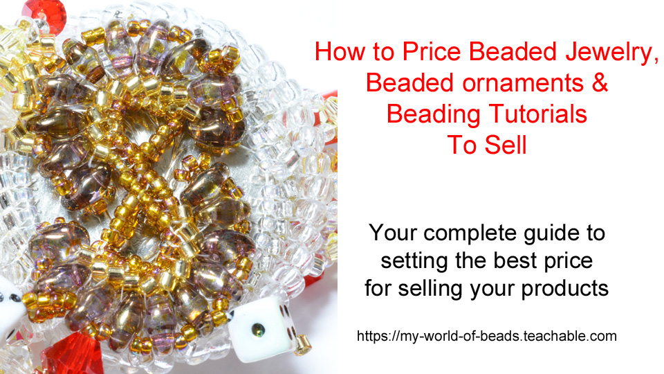 learn how to price beaded jewelry and tutorials to sell, Katie Dean, My World of Beads